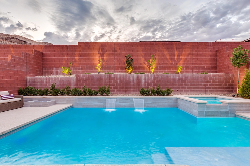 Gallery - Watters Aquatech Pool & Spa House with a nice swimming pool